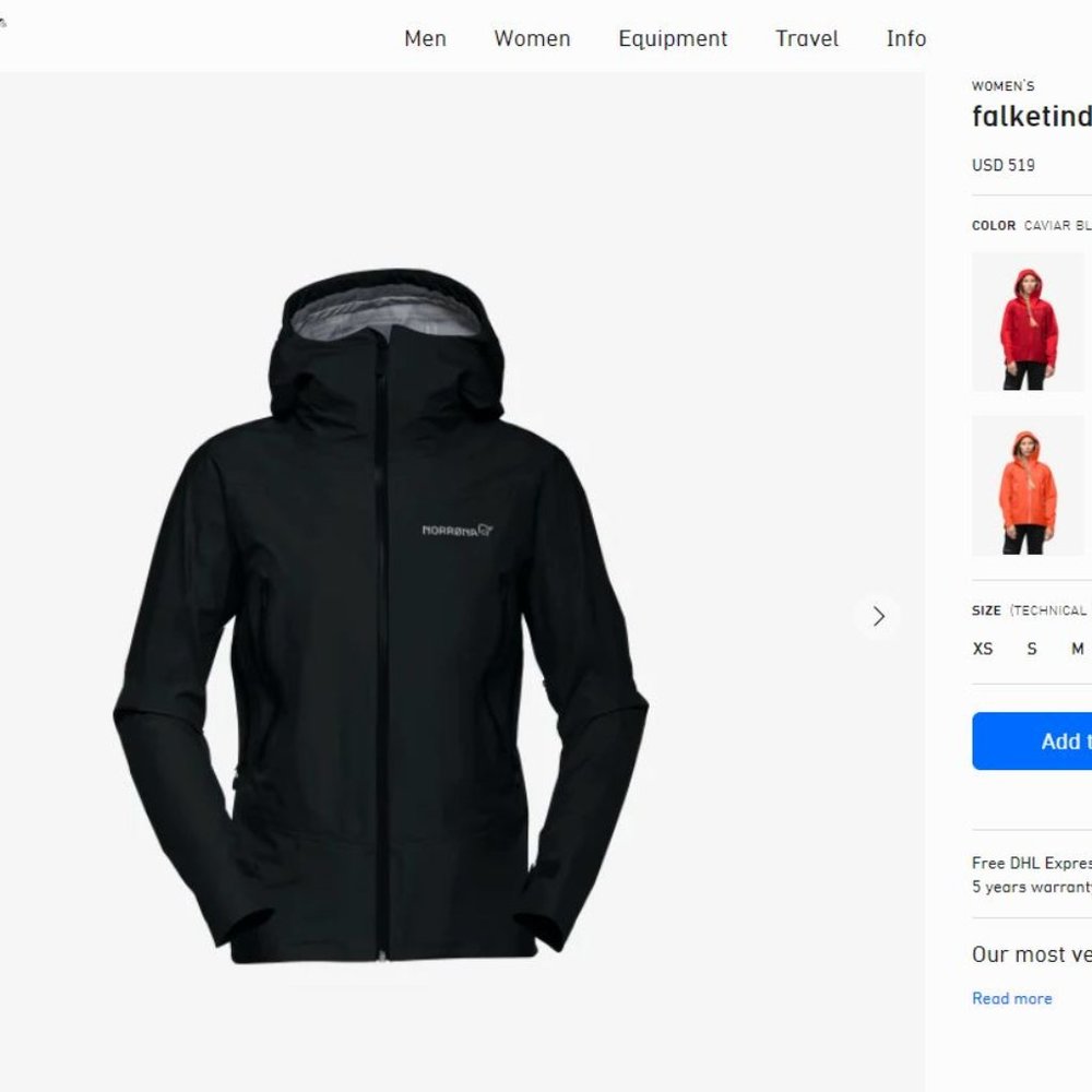 Norrona Falketind Gore-Tex Jacket